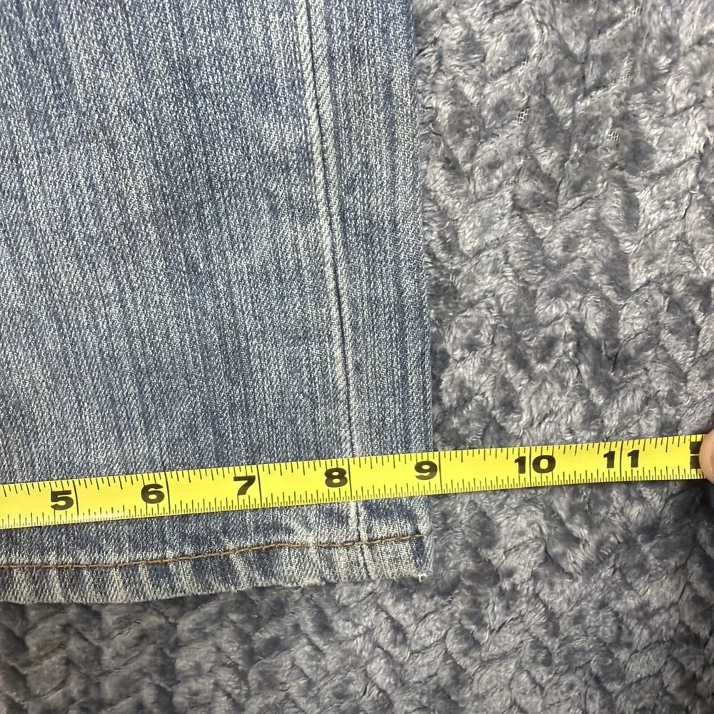 Levis 559 Jeans Mens 34x32 Blue Denim Cotton Faded Faded Straight Workwear Adult